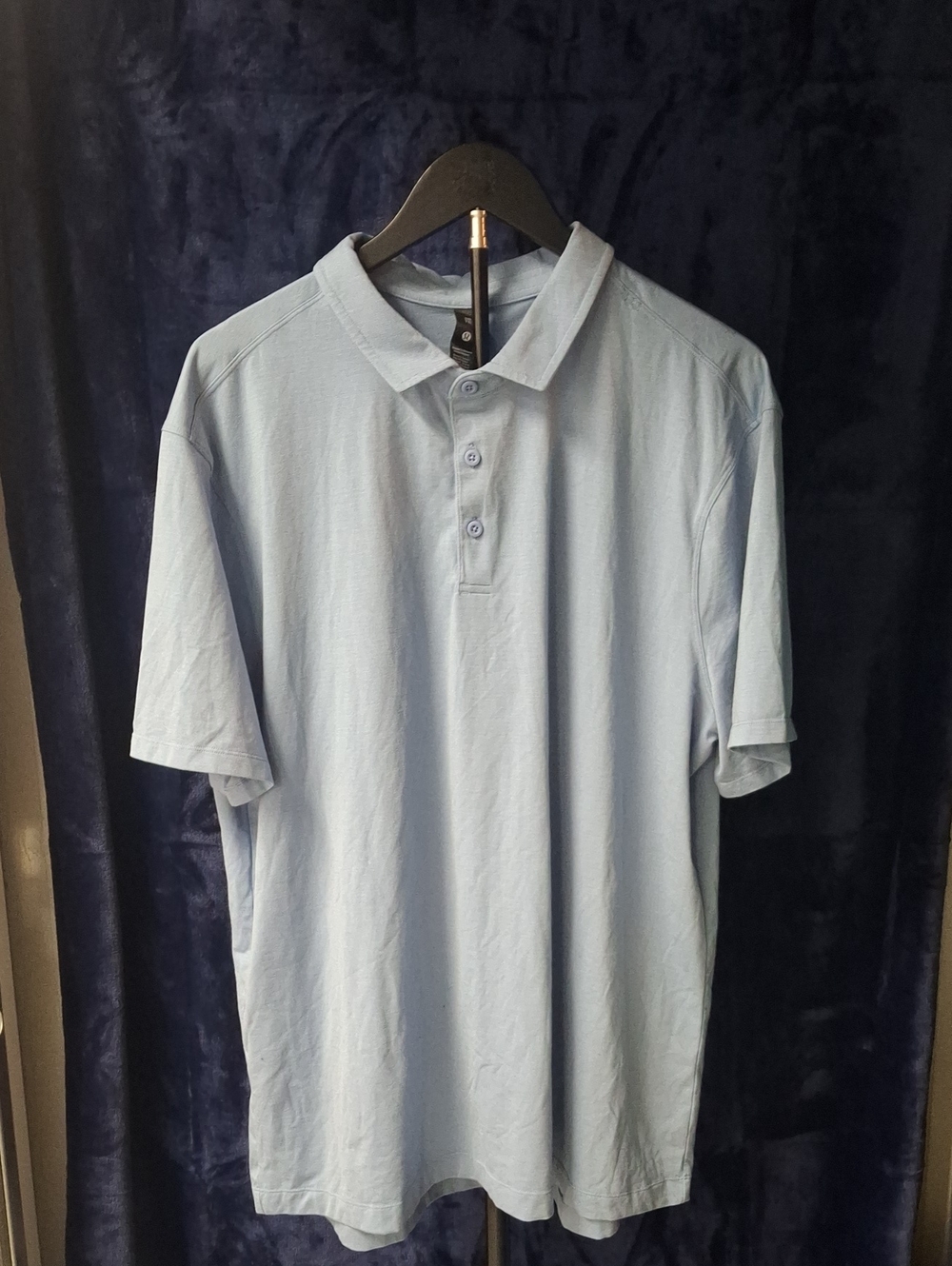 lululemon athletica Light Blue Men's Polo